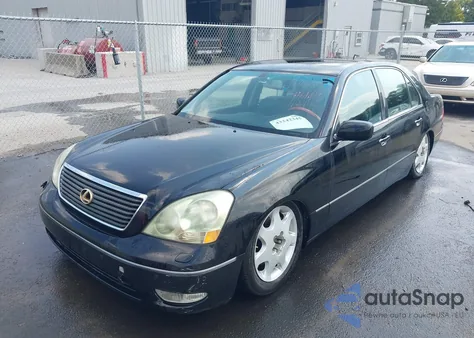 2002 Lexus Ls 430 from USA, damaged, VIN JTHBN30F920089620